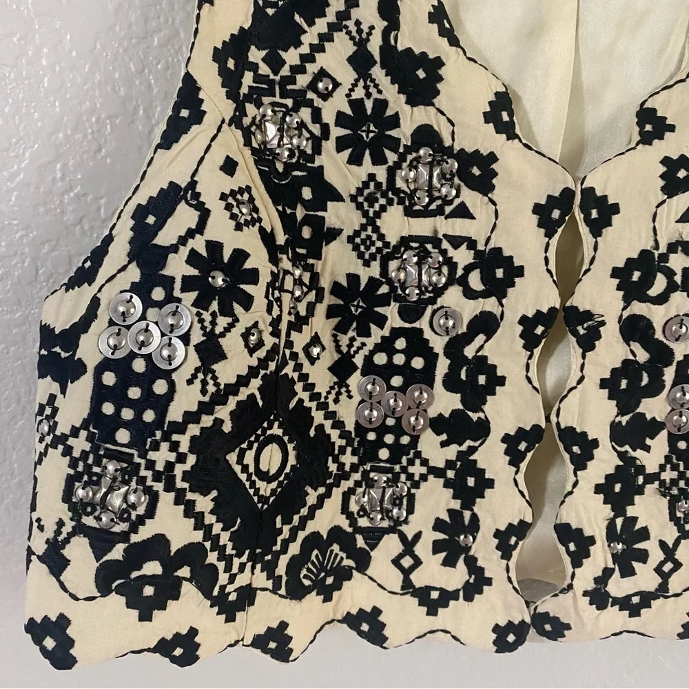 Free People Marigold Vest NEW - Picture 12 of 16